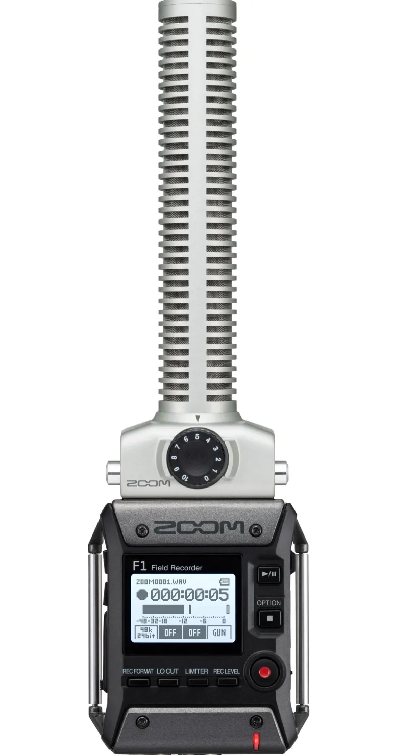 ZOOM ENREGISTREUR F1-SP + MICROPHONE CANON< Son