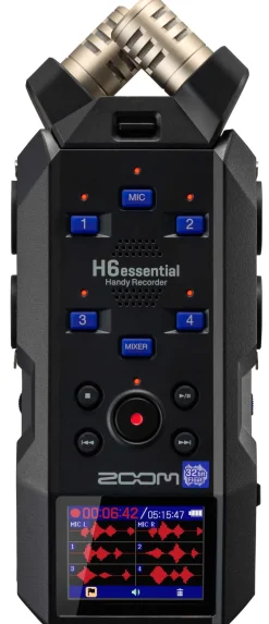ZOOM H6E ENREGISTREUR A VIRGULE FLOTTANTE< Son