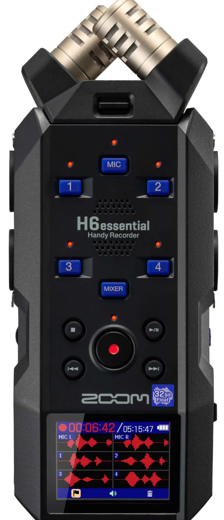 ZOOM H6E ENREGISTREUR A VIRGULE FLOTTANTE< Son
